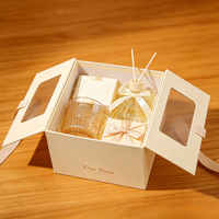 Caja Rígida Magnética de Cartón de Lujo con Recubrimiento UV Personalizado, Fabricada con Materiales Reciclados, para Empaque de Cosméticos y Cuidado de la Piel
