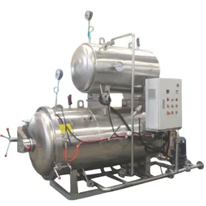 Retort Pouch Autoclave Water Retort Machine With High Quality