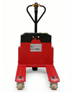 Transpaleteira Hidráulica Portátil Compacta 4x4 com Pneus Sólidos e Deslocador Lateral Hidráulico – Design que Economiza Espaço para Pequenos Armazéns - Product Image 4