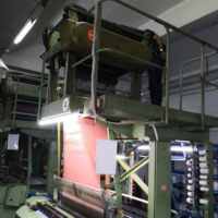 Machine à tisser d'étiquettes muller mbj3