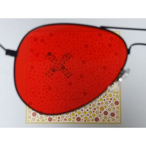 Ullrim-gafas protectoras con bloqueo de luz azul, <span class=keywords><strong>lentes</strong></span> rojas de gran tamaño <span class=keywords><strong>para</strong></span> juegos de ordenador, 99% - Product Image 6