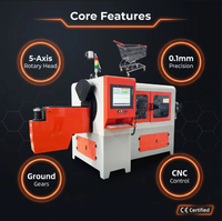 Machine de formage de fil entièrement automatique modèle ZD-3D-4010 machine de pliage de fil cnc 3D