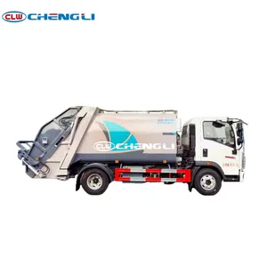 Camion compacteur de déchets de 5m3 et 6m3 fabriqué en Chine pour des solutions d'assainissement urbain efficaces - Product Image 6