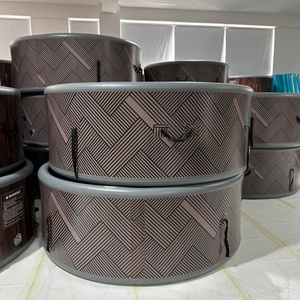 <span class=keywords><strong>Spa</strong></span> <span class=keywords><strong>gonflable</strong></span> personnalisé, jacuzzi rond, 4-6 personnes, taille familiale, bain à remous avec pompe, extérieur - Product Image 5