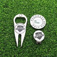 Coffret cadeau unique pour le golf, mini-golf personnalisé à faire soi-même, fourchette pour balles de golf, nouveau marqueur de balles de golf créatif, boîte d'emballage