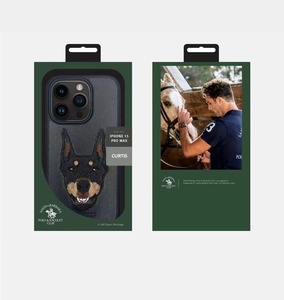 Funda <span class=keywords><strong>de</strong></span> Cuero con Bordado <span class=keywords><strong>de</strong></span> Animales Original <span class=keywords><strong>de</strong></span> POLO, Funda para Teléfono con Bordado <span class=keywords><strong>de</strong></span> Tigre, Lobo y Gato para iPhone 12, 13, 14, 15 Pro Max - Product Image 6