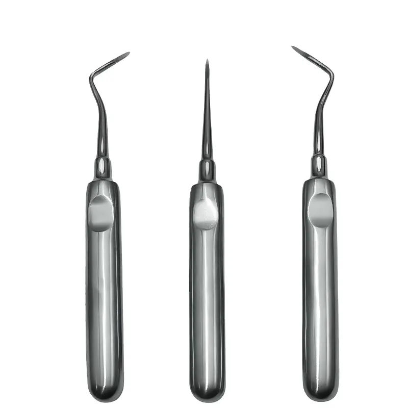 3つの歯科用器具ステンレス鋼歯科用ルートエレベーターの新しいセット