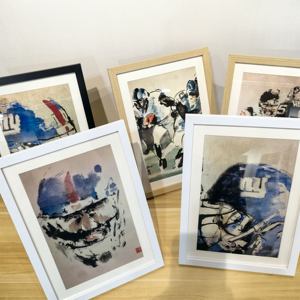 BIGIMAGE A4 impression numérique mur Art <span class=keywords><strong>photo</strong></span> célèbre maître chinois encre peintures <span class=keywords><strong>Reproduction</strong></span> maison bureau décor en papier - Product Image 5