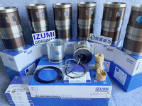 IZUMI ORIGINAL Diesel 6d114 Cummins Engine 6CT Jeu de segments de Piston pour Kit de réparation de moteur Cummins Komatsu