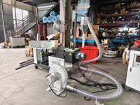 Granulateur de recyclage plastique à faible température et économie d'énergie YKSJ-75A avec lame rotative, capacité de 20 à 40 kg/h