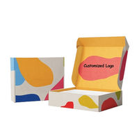 Caja de Cartón Corrugado de Color Personalizado de Alta Calidad, Adecuada para el Embalaje de Productos