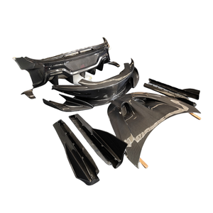 ใช้สำหรับ McLaren 540C 570S ชุดบอดี้กระโปรงกระโปรงด้าน<span class=keywords><strong>หน้า</strong></span>และด้านหลังสไตล์600LT แบบอัพเกรด570GT สไตล์คาร์บอนไฟเบอร์ - Product Image 3