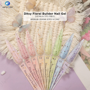 Wholesale Dry Flower Gel Builder Professional Uv Long Lasting Hard Gel Durable & Beautiful <b>Nail</b> Art Gel Builder With Dry Flower - Product Image 4