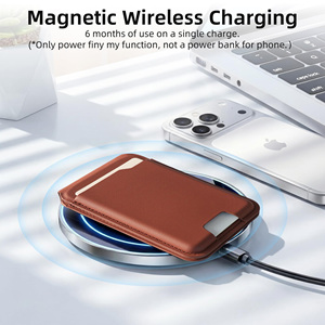 En Stock: Rastreador Bluetooth Inteligente Magnético para Cartera con Bloqueo RFID, Compatible con <span class=keywords><strong>Apple</strong></span> Find My y Android Find Hub para iPhone y Samsung - Product Image 5