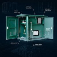 Appareillage de mesure extérieur personnalisé 10kV 12kV Max 630A CT 0.2S PT 0.5 pour connexion d'énergie renouvelable
