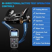 Herramienta de Diagnóstico SC530 para Autos, Escáner OBD2, Lector de Códigos, Reinicio de Sistema ABS, SRS, Airbag, EPB, Aceite, Batería y Transmisión