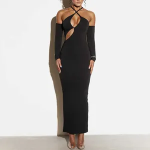 2024 New Fashion Design Party Wear Cut Out Dress For Women Night Custom Sexy Evening Bodycon Dresses