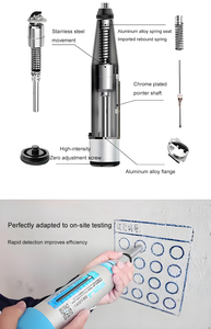 Alat Uji Rebound Hammer Beton Mekanik Geoteknik Portabel Laboratorium Akurasi Tinggi - Product Image 3