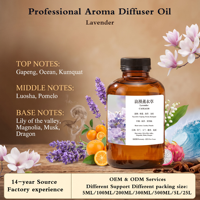 Huile parfumée à la lavande 500 ml pour diffuseur d'arômes sans eau, recharge pour machine à parfum, pour hôtel, maison, logo personnalisé OEM