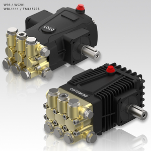 مضخة غسيل ضغط عالي تريبليكس 100 بار 11 لتر/دقيقة W98 WS98 WBL1111 130 بار 1900 رطل لكل بوصة مربعة 2.1 غالون في الدقيقة لغسيل السيارات (AR <span class=keywords><strong>Pump</strong></span> Interpump Bertolini) - Product Image 1