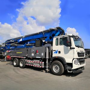 Bomba de Concreto de 52m de JIUHE, Directo de Fábrica, Alta Demanda en Proyectos de Construcción, con 1 Año de Garantía, Camión Bomba de Cemento y Concreto - Product Image 1
