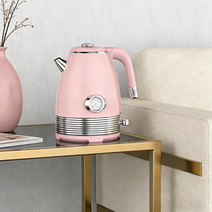 Bouilloire électrique japonaise <span class=keywords><strong>de</strong></span> 1,5 L en acier inoxydable 304, bouilloire électrique colorée pour les chambres d'hôtel - Product Image 2