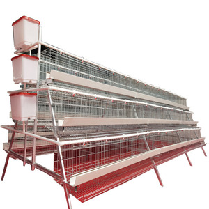 Nouvelle <span class=keywords><strong>cage</strong></span> à poules pondeuses et à poulets de type batterie, en treillis métallique, à économie d'énergie, avec garantie de 2 ans - Product Image 1
