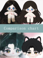 Poupée Kpop en coton de 10 cm, haute qualité, faible MOQ, personnalisable, jouet en peluche, poupées d'idoles Kpop