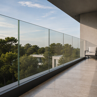 Verre feuilleté 10,76 mm 12,76 mm, verre trempé transparent de sécurité pour fenêtres, portes, façades de bâtiments, taille personnalisée, vente en gros