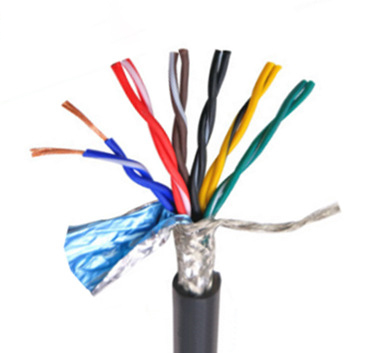 Rvsp Copper Wire Multicore 0.2mm2 0.3mm2 0.5mm2 Pvc Insulated Signal Cable Control Shielded Twisted Pair Cable