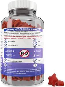 Bonbons au sureau noir à l'échinacée bio de forme personnalisée Gummies pour enfants Compléments alimentaires - Product Image 3