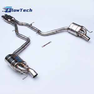 ท่อไอเสียแคทแบ็ก Valvetronic สแตนเลสสตีล 304 สำหรับ Mercedes Benz CLS400 C218 X218 3.0L V6 พร้อมรีโมทคอนโทรล - Product Image 1