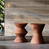 Meja Kopi Mini Kayu Modern Warna Kustom untuk Ruang Tamu, Furnitur Rumah Kecil