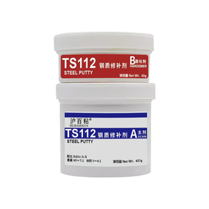 Mastic époxy de réparation de métaux de qualité industrielle TS112 résistant à l'usure à haute résistance pour la fixation de défauts de coulée - Product Image 1