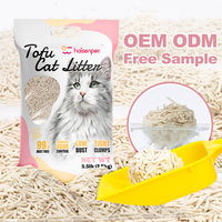 Échantillons Gratuits OEM ODM Usine Vente en Gros Importateur de Litière pour Chat Sans Poussière Écologique Naturelle Biodégradable Agglomérante