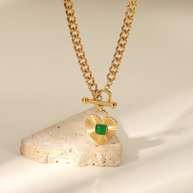 Fashion Necklace18K Gold Plated Stainless Steel