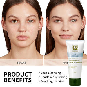 Mascarilla de arcilla natural de limpieza profunda personalizada al por mayor, mascarilla de barro <span class=keywords><strong>limpiadora</strong></span> de cara para <span class=keywords><strong>espuma</strong></span> - Product Image 6