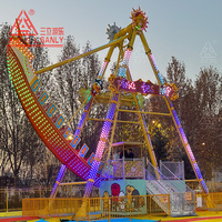 Aventure palpitante vous attend ! Grand fournisseur de parcs d'attractions propose un bateau viking pirate en fibre de verre de 40 places pour extérieur/intérieur à vendre.