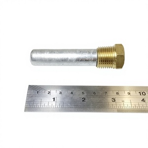 แท่งสังกะสีบริสุทธิ์สูง TAIWAN SUNITY อะไหล่เรือ 16มม.*50มม.*M8+1/2" ปลั๊กทองเหลืองสำหรับขั้วแอโนดแบบแท่ง สำหรับเครื่องยนต์ยามาฮ่ารุ่นใหม่ - Product Image 1