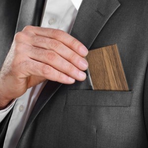 Hộp đựng danh thiếp gỗ Runwood, gỗ óc chó, gỗ beech, thiết kế miễn phí, hộp đựng danh thiếp, khắc laser logo tùy chỉnh, bộ quà tặng đựng danh thiếp - Product Image 2