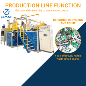 Machine de recyclage de carte de déchets à haute efficacité E séparateur de cartes d'ordinateur de déchets à vendre - Product Image 4