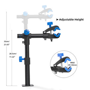 Support mural pour vélo, établi, support de <span class=keywords><strong>réparation</strong></span>, hauteur réglable, pour vélos de route et <span class=keywords><strong>VTT</strong></span> - Product Image 4