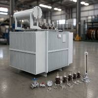 Precio al por mayor Transformador de potencia eléctrico trifásico de 11kV con bobinado de cobre, inmerso en aceite, serie S11, grupo vectorial Dyn11 Yyn0
