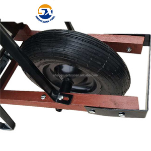 <span class=keywords><strong>Carretilla</strong></span> <span class=keywords><strong>de</strong></span> metal resistente <span class=keywords><strong>carretilla</strong></span> usada para la construcción jardín industrial - Product Image 2