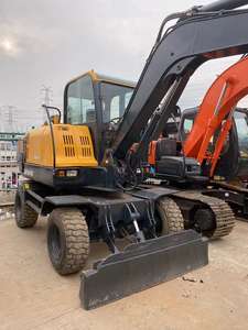 Hyundai R60 W Gebruikte Wielgraafmachine <span class=keywords><strong>6</strong></span> <span class=keywords><strong>Ton</strong></span> Tweede Handwiel Graafmachine 60wvs - Product Image 2