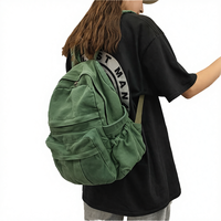 Nueva Mochila Escolar de Tres Piezas Unisex para Estudiantes de Primaria, con Materiales de Nailon y Poliéster Impermeables