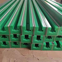 Pièces de processus CNC Chaîne de convoyeur Rails de guidage UhmwPE Nylon PE HDPE Plastique Article Guide Rail Convoyeur Courroie Guides Ingénierie