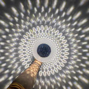 <b>LED</b> Acrylic Desk Lamp Diamond Crystal Table Lamp Creative Transparent Prism Night <b>Light</b> Touch Control for Bedroom Restaurant - Product Image 4