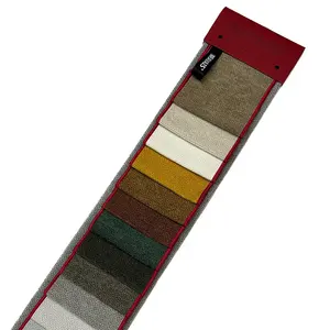 Fábrica al por mayor tela ecológica genuina tela de lujo lavable sofá cama tela de tapicería para sofá