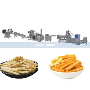 Factory Supply Automatic Rice Cracker Wavy Potato Chips Machine